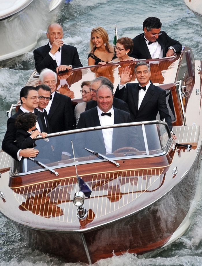 george clooney boat