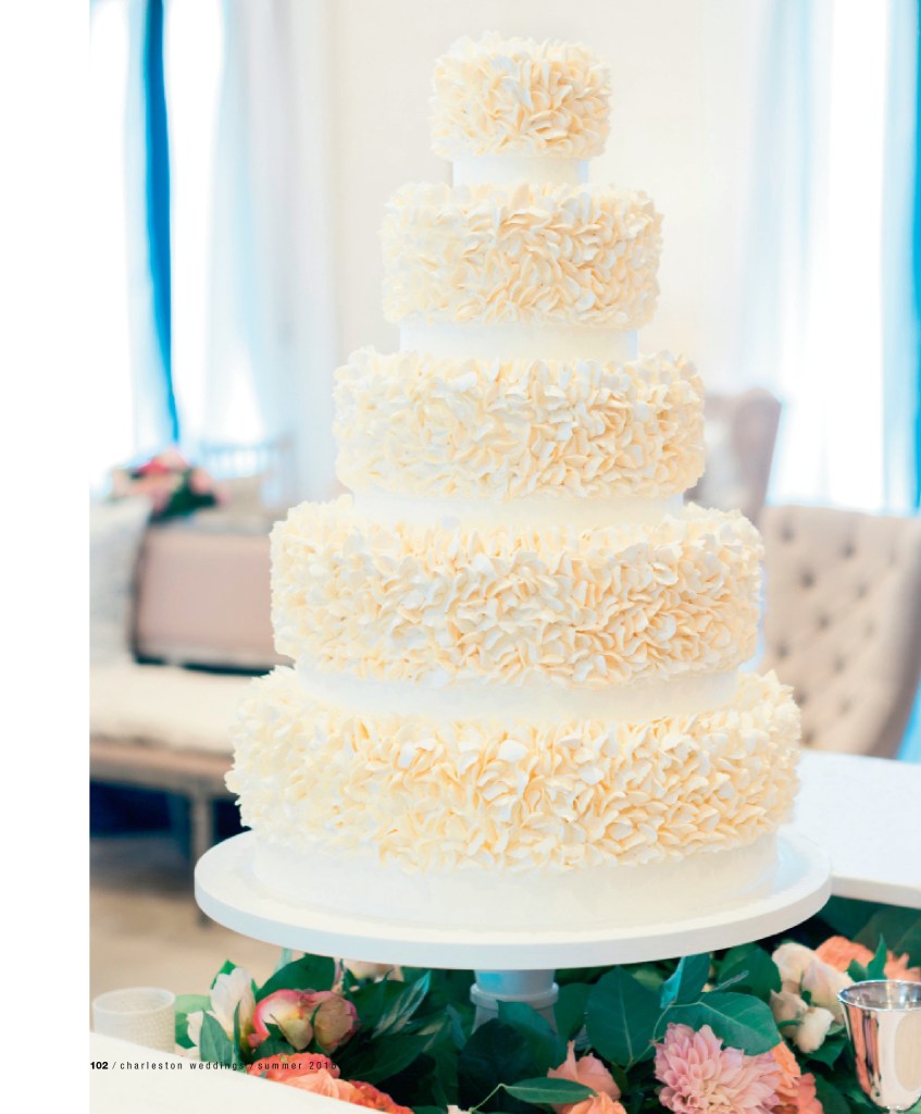 Tara Guerard Soiree,  Wedding Cakes by Jim Smeal