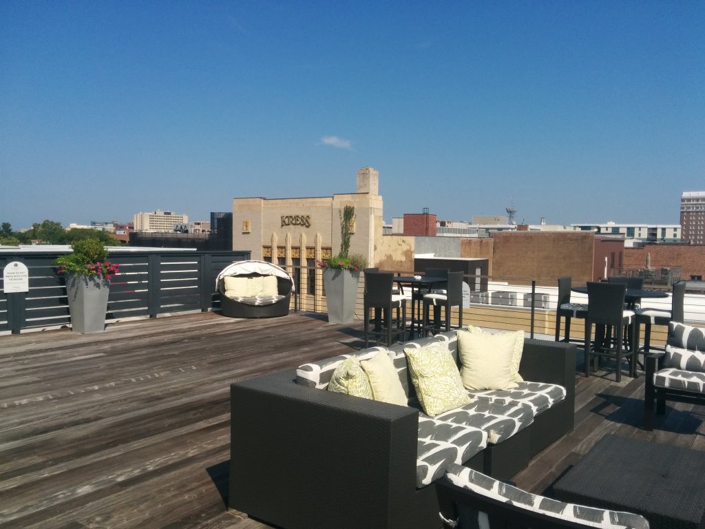 rooftop terrace