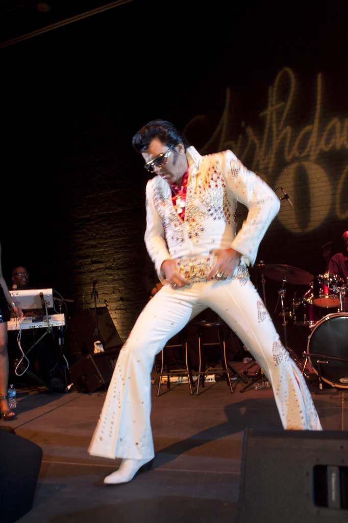 Elvis impersonator