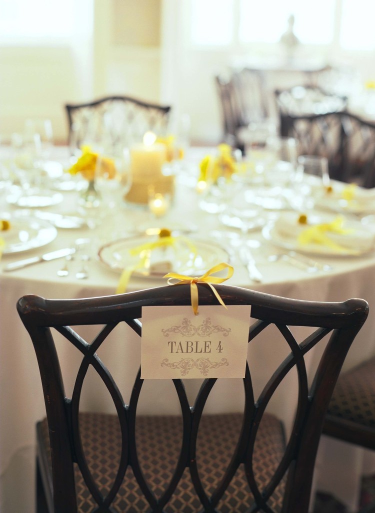 Table number by Tara Guerard Soiree/Liz Banfield